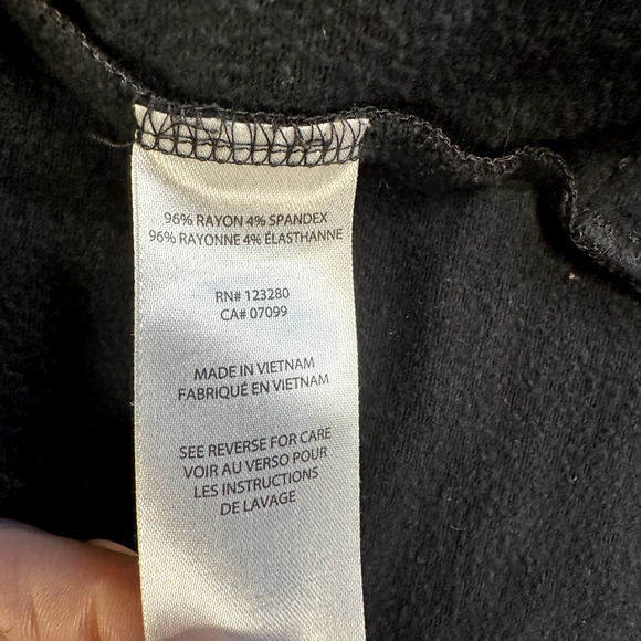 Travis Mathew Sweatshirt‎ Men's Large Black Full Zip Jacket Fleece Pockets - Picture 8 of 14